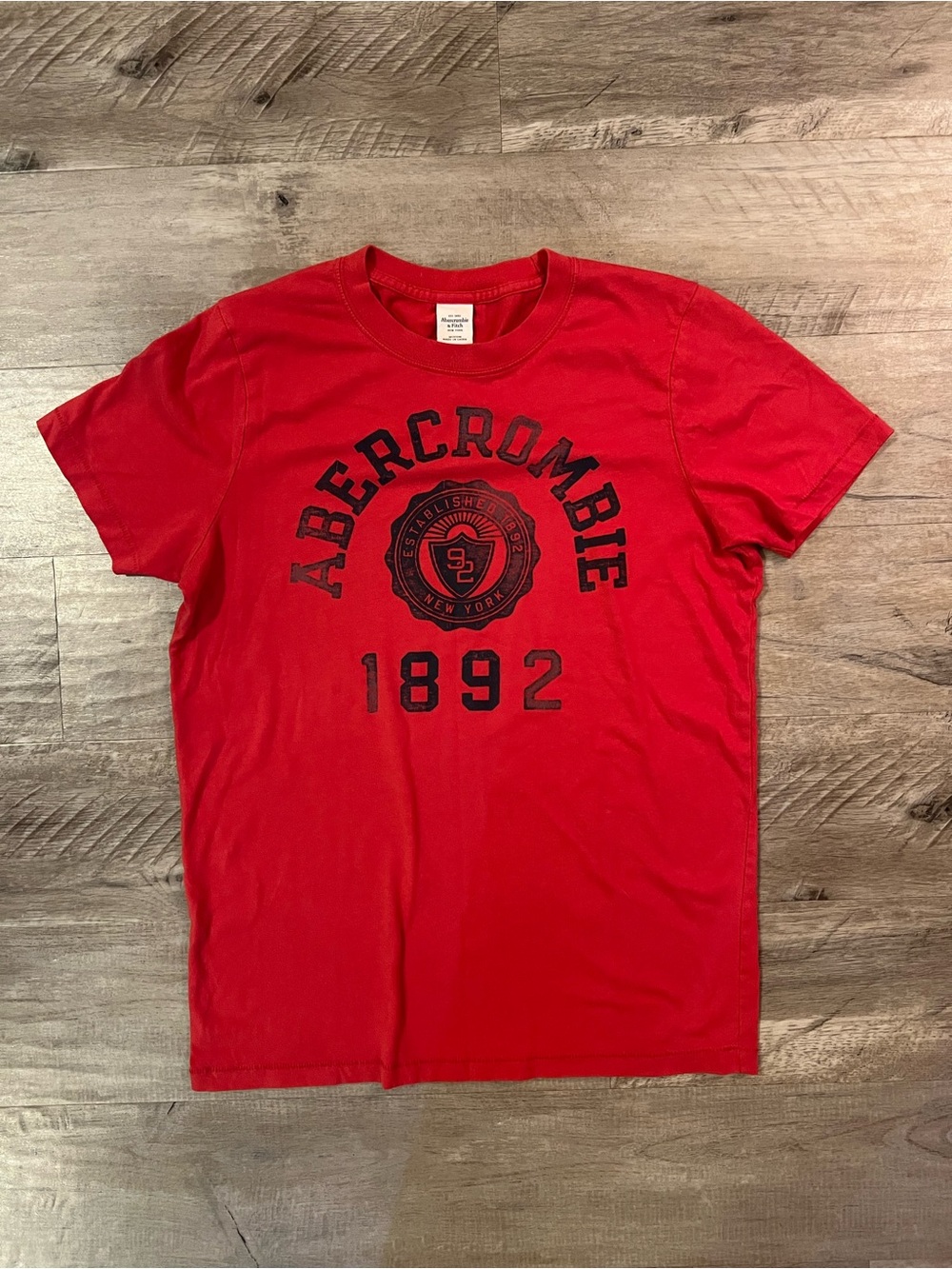 Y2K Vintage Abercrombie &Fitch Tshirt Men's Medium Muscle Fit